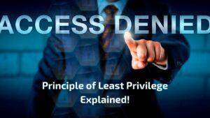 principle of least privilege