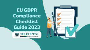 gdpr compliance checklist