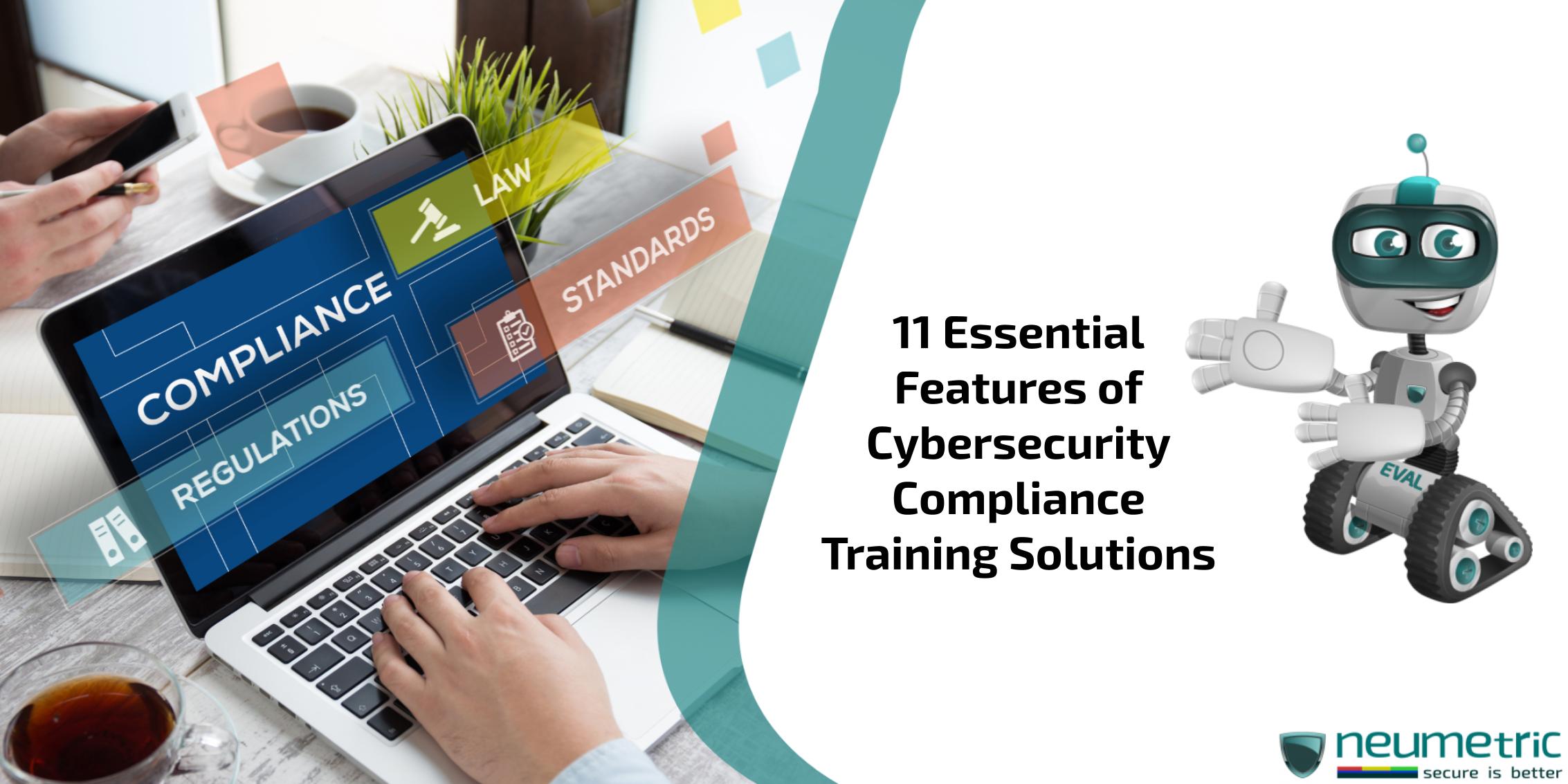 Cybersecurity compliance training solutions