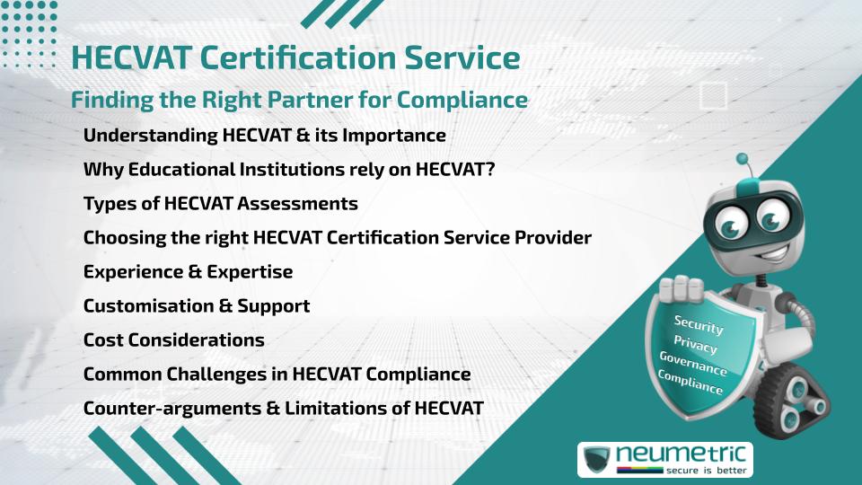 HECVAT Certification Service: Finding the Right Partner for Compliance