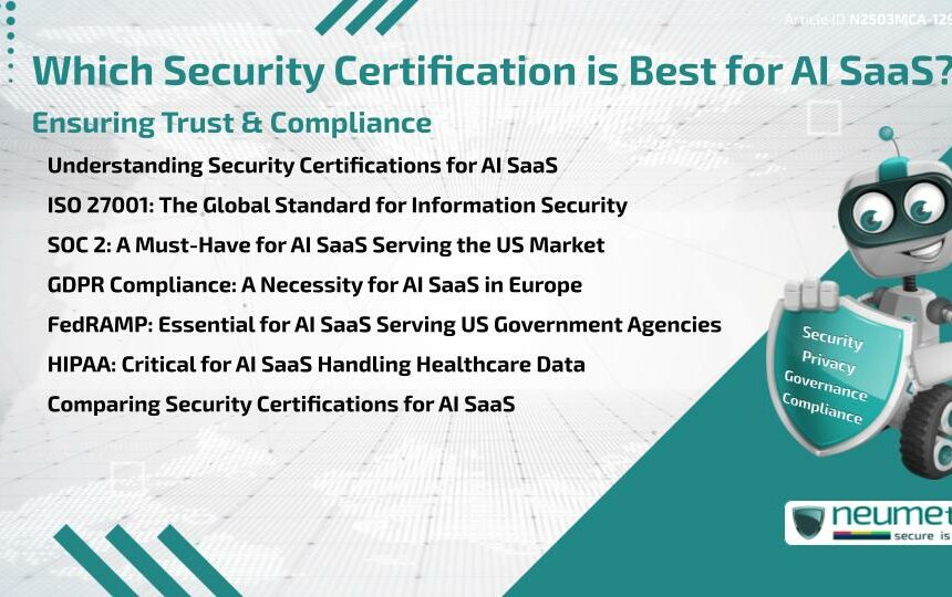 Which Security Certification is Best for AI SaaS? Ensuring Trust & Compliance