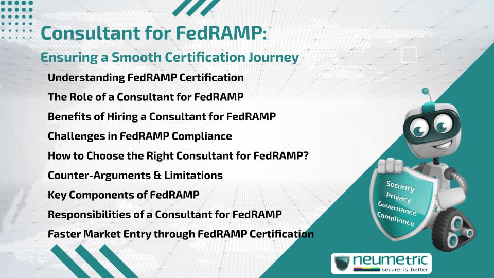 Consultant for FedRAMP: Ensuring a Smooth Certification Journey