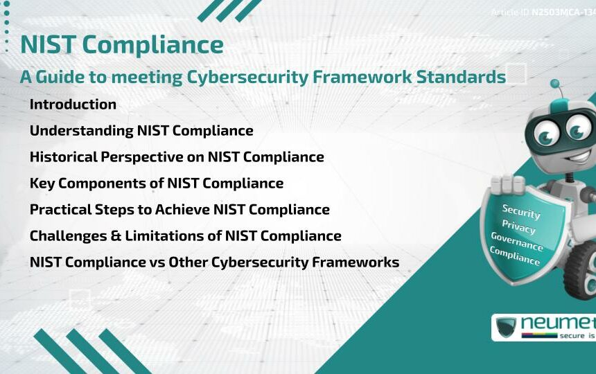 NIST Compliance: A Guide to meeting Cybersecurity Framework Standards