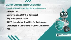 GDPR Compliance Checklist: Ensuring Data Protection for your Business