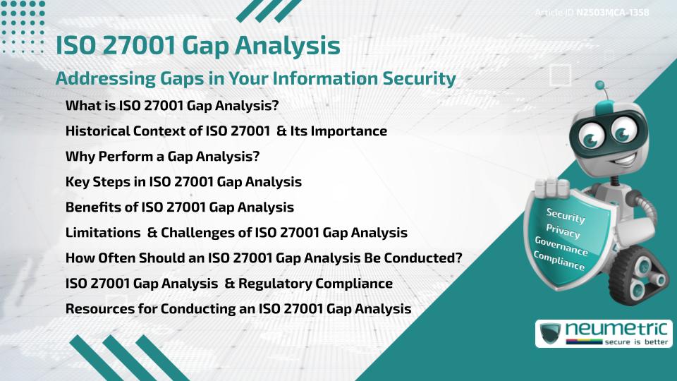 ISO 27001 Gap Analysis: Addressing Gaps in Your Information Security