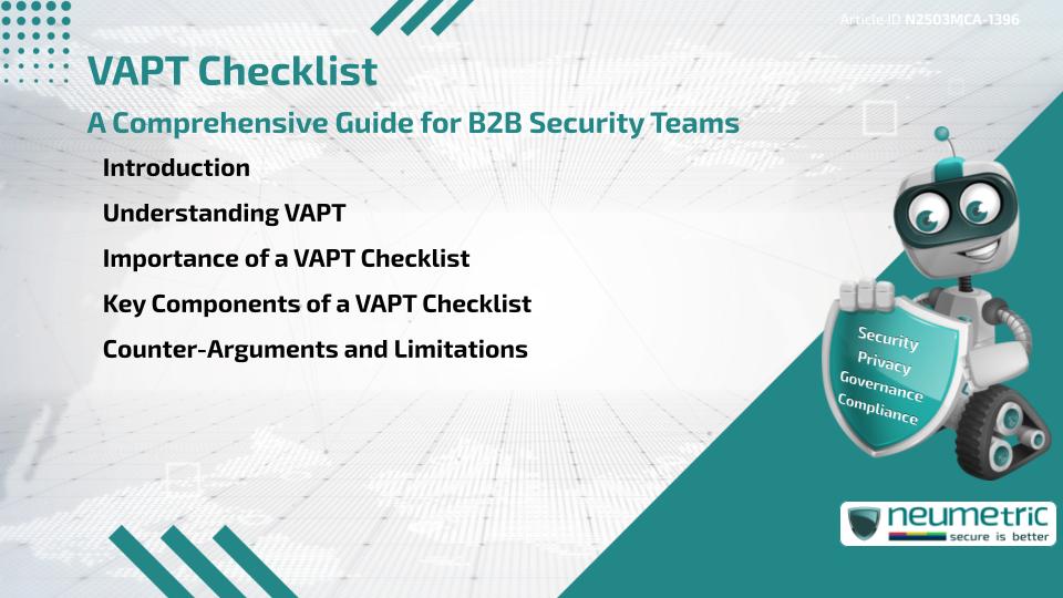 VAPT Checklist