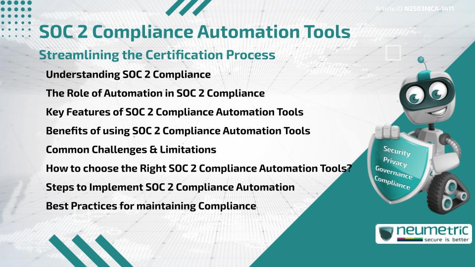 SOC 2 Compliance Automation Tools: Streamlining the Certification Process