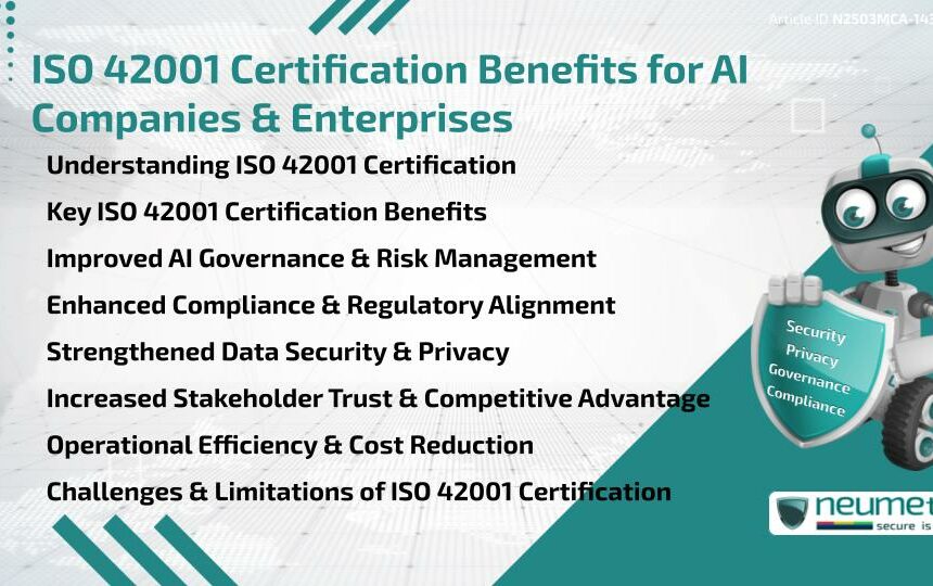 ISO 42001 Certification Benefits for AI Companies & Enterprises