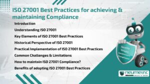 ISO 27001 Best Practices for achieving & maintaining Compliance