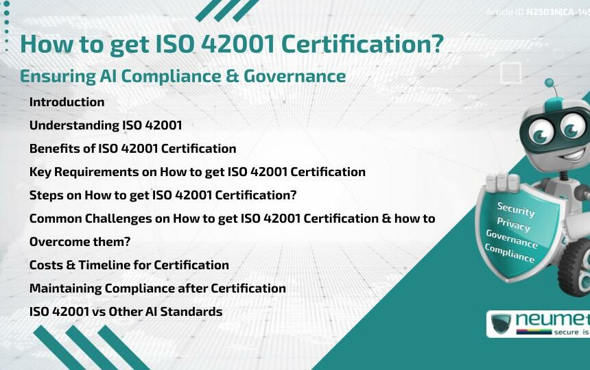 How to get ISO 42001 Certification? Ensuring AI Compliance & Governance