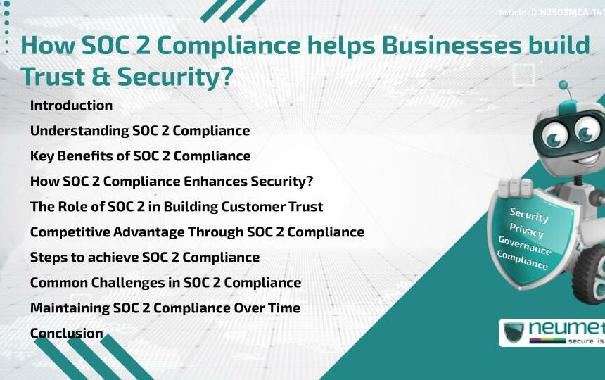 How SOC 2 Compliance helps Businesses build Trust & Security?