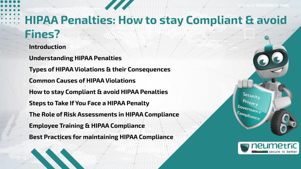 HIPAA Penalties: How to stay Compliant & avoid Fines?