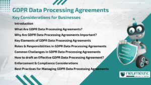 GDPR Data Processing Agreements: Key Considerations for Businesses