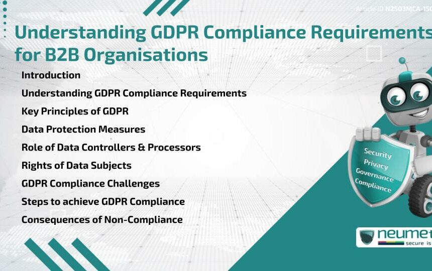 Understanding GDPR Compliance Requirements for B2B Organisations