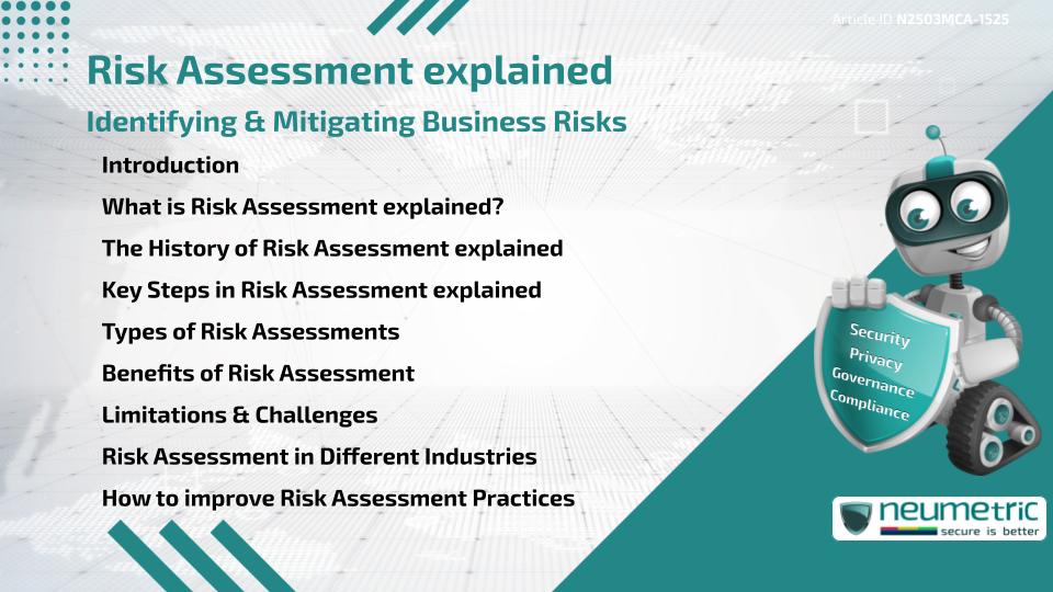 Risk Assessment explained: Identifying & Mitigating Business Risks