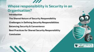 Whose responsibility is Security in an Organisation?